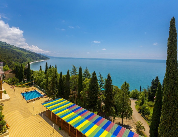 Внешний вид и территория - Пансионат «Багрипш»