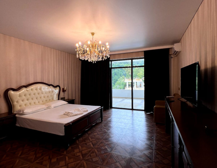 Делюкс 2-местный 1-комнатный (со стороны гор) корпус Адель - Пансионат «Багрипш»