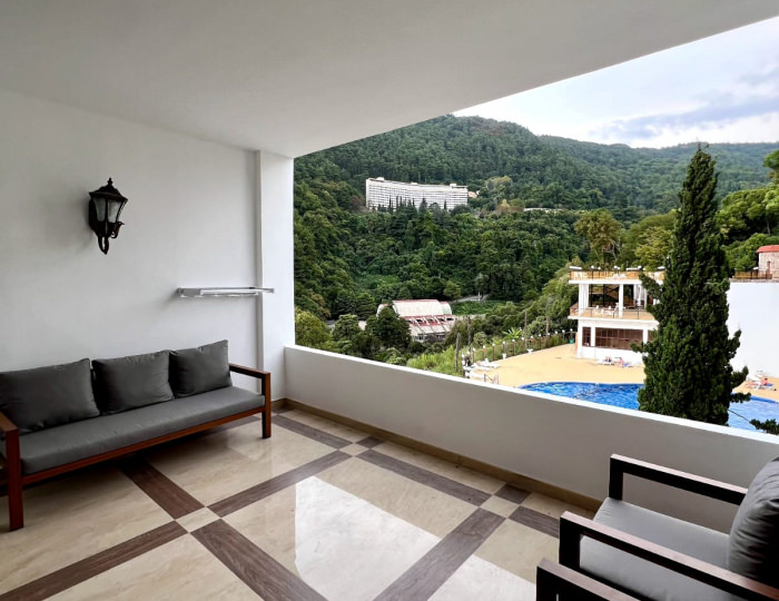 Делюкс 2-местный 1-комнатный (со стороны гор) корпус Адель - Пансионат «Багрипш»