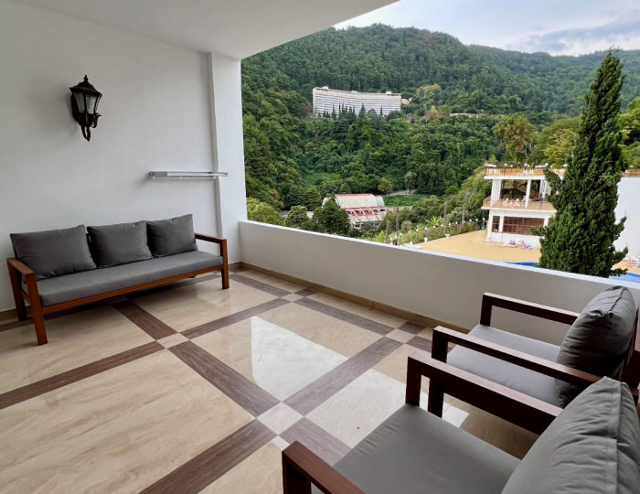 Делюкс 2-местный 1-комнатный (со стороны гор) корпус Адель - Пансионат «Багрипш»