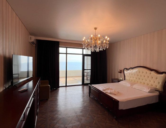 Делюкс 2-местный 1-комнатный (со стороны моря) корпус Адель - Пансионат «Багрипш»