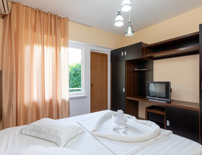 Стандартный 2-местный 1-комнатный (со стороны гор). Основной корпус. - Пансионат «Багрипш»