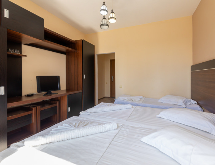 Стандартный 2-местный 1-комнатный (со стороны моря). Основной корпус. - Пансионат «Багрипш»